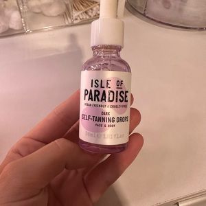 Self tanning drops used once